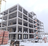 Ход строительства дома 11 в ЖК 5 Баллов Парк Эко Кварталов -