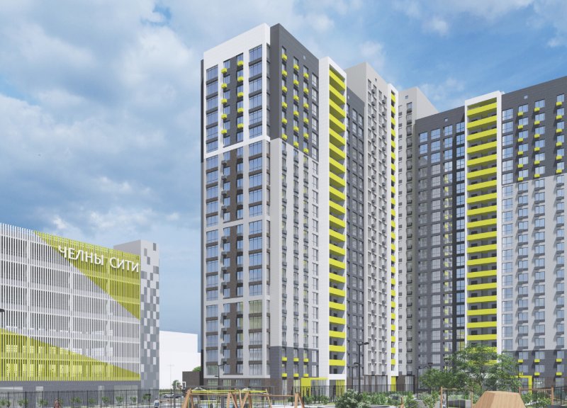 Дом 30Б, секция 1 в ЖК Челны Сити - фото 1