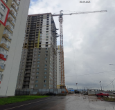 Ход строительства дома литер 10 в ЖК Novaland -