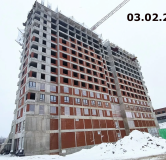 Ход строительства дома литер 31 в ЖК Вершина -