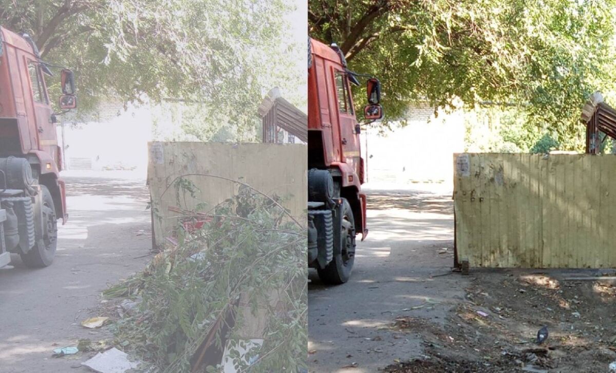 В Новочеркасске вывезли 315 кубометров мусора за день с 46 площадок - фото 1