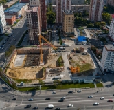 Ход строительства дома 1.1 в ЖК LEMONT -
