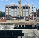 Ход строительства дома № 13, корпус 1 в ЖК Новый город -