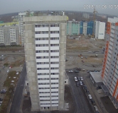 Ход строительства дома 30 в ЖК Парковый -