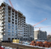 Ход строительства дома корпус 4-8 в ЖК Счастье в Кольцово -