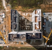 Ход строительства дома 1 в ЖК Толк Академический -