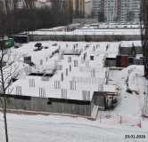 Ход строительства дома 114ю, поз.2, 1 этап в ЖК Флора (FLORA) -