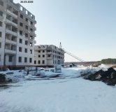 Ход строительства дома 4 в ЖК Миловские Просторы -