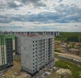 Ход строительства дома 4.2 в ЖК Шишкин -