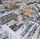 Ход строительства дома № 8 в ЖК Покровский Премиум -