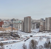 Ход строительства дома 3, секция 1-4 в ЖК Беринг -