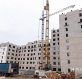 Ход строительства дома 2.4 в ЖК Кантри -
