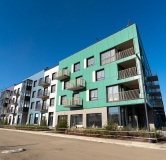 Ход строительства дома 1 в ЖК Лисино -