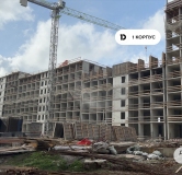 Ход строительства дома Литер 1 в ЖК Порто Ново -