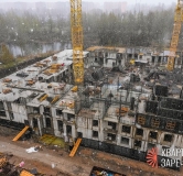 Ход строительства дома 2 этап, Корпус D в ЖК Квартал Заречье -