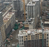 Ход строительства дома Литер 27 в ЖК Народные Кварталы -