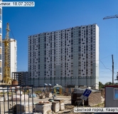 Ход строительства дома 15, корпус 349.1 в ЖК Цветной Город -