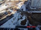 Ход строительства дома № 1 в ЖК Огни Автозавода - фото 32, Март 2021