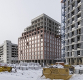 Ход строительства дома 2 в ЖК Уральский сад -