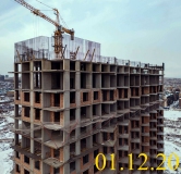 Ход строительства дома № 5.2 в ЖК Новоостровский -