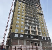 Ход строительства дома 1 в ЖК Автограф -