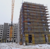 Ход строительства дома № 2, блок А,Б в ЖД в 12-микрорайоне (Арзамас) -