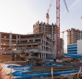 Ход строительства дома 2 в ЖК Оригана -