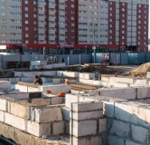 Ход строительства дома 1.1 в ЖК Юный -