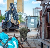 Ход строительства дома 2 в ЖК Философия Идеалистов на Театральной -