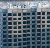 Ход строительства дома 4 в ЖК Гренландия -