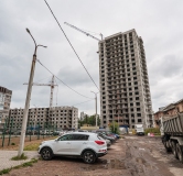 Ход строительства дома 4 в ЖК Нью-йорт -