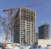 Ход строительства дома 1 в ЖК Атлас Юник -