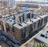 Ход строительства дома 2.1 в ЖК Новоостровский -