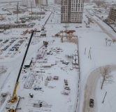 Ход строительства дома 12 (ГП-3) в ЖК Остров-сад -