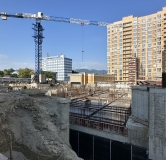 Ход строительства дома № 95В, 3 этап в ЖК На Ленина -