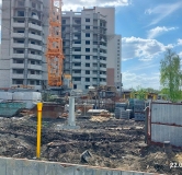 Ход строительства дома 2 в ЖК 8 Марта -