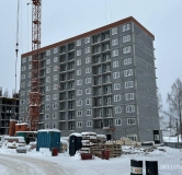 Ход строительства дома 25.1 в ЖК Новый Звездный -