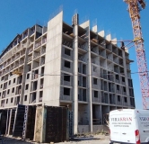Ход строительства дома 15, корпус 1 в ЖК На Высоком берегу -
