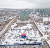 Ход строительства дома 3 в ЖК Чижи -