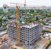 Ход строительства дома № 33, корпус 1 (ГП-1) в ЖК Свой -
