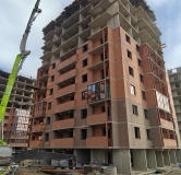 Ход строительства дома Литер 1, 6 этап в ЖК Кутузовский -