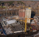 Ход строительства дома 1, секции 4-6 в ЖК Скандинавские кварталы -