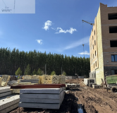 Ход строительства дома секция 3 в ЖК Дом по Революционеров -