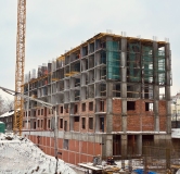 Ход строительства дома 2 в ЖК Счастливый квартал -