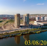 Ход строительства дома № 5.1 в ЖК Новоостровский -