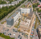 Ход строительства дома 3 в ЖК Базилик -