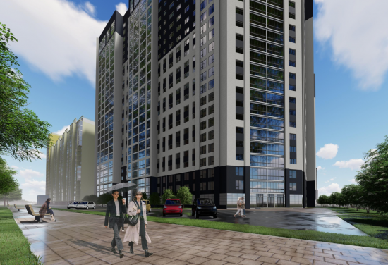 Дом 14 в ЖК Академ Риверсайд (ACADEM Riverside)