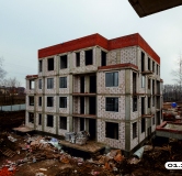 Ход строительства дома 1.3 в ЖК Рязанка Грин -