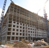 Ход строительства дома № 3 в ЖК Городские сады -