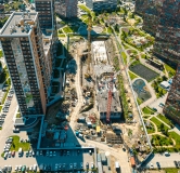 Ход строительства дома 10/1, секция 6,7 в ЖК Ясный Берег -